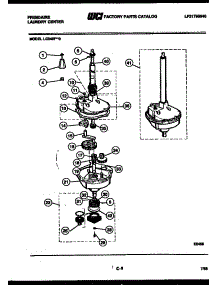 07 - Transmission Parts parts for Frigidaire Washer Dryer Combo LC248FL0 from AppliancePartsPros.com