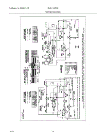 14 - Wiring Diagram parts for Frigidaire Washer Dryer Combo GLGH1642FS2 from AppliancePartsPros.com