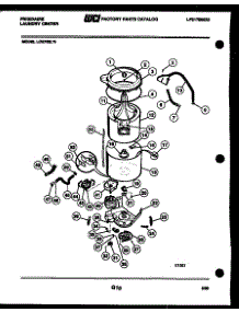 06 - Tub Detail parts for Frigidaire Washer Dryer Combo LCE732LW0 from AppliancePartsPros.com