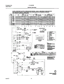 14 - 134126900 Wiring Diagram parts for Frigidaire Washer Dryer Combo FLXG52RBS9 from AppliancePartsPros.com
