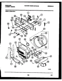 03 - Console, Controls And Drum parts for Frigidaire Washer Dryer Combo LCE441PW0 from AppliancePartsPros.com