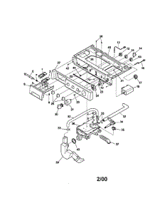 Control Panel parts for Frigidaire Washer 38712 from AppliancePartsPros.com
