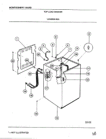 Top Load Washer parts for Frigidaire Washer 6008A from AppliancePartsPros.com