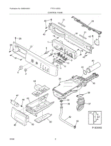 03 - Control Panel parts for Frigidaire Washer FTF2140ES3 from AppliancePartsPros.com