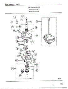Top Load Washer / Transmission parts for Frigidaire Washer 6506-87E from AppliancePartsPros.com