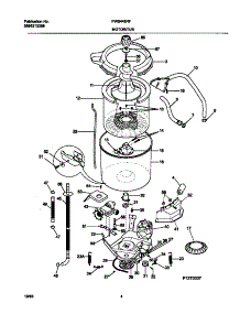 03 - P12t0037 Wshr Mtr, Hose parts for Frigidaire Washer FWS445RFT1 from AppliancePartsPros.com