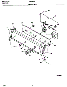 05 - Control Panel parts for Frigidaire Washer FWS645RBT2 from AppliancePartsPros.com