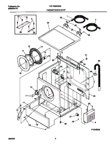 03 - P12v0024 Wshr Cab,Door parts for Frigidaire Washer FWTB59RGS0 from AppliancePartsPros.com
