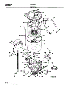 03 - Motor / Tub parts for Frigidaire Washer FWS745GCS2 from AppliancePartsPros.com