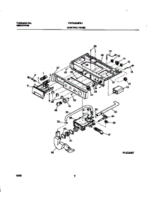 02 - P12c0057  Control  Panel parts for Frigidaire Washer FWT449GFS1 from AppliancePartsPros.com