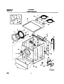 03 - P12v0015  Wshr  Cab,Door parts for Frigidaire Washer FWT449GFS1 from AppliancePartsPros.com