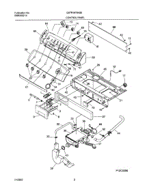03 - Control Panel parts for Frigidaire Washer GSTR1670AS0 from AppliancePartsPros.com