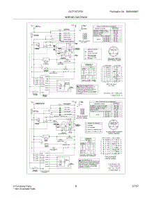 09 - Wiring Diagram parts for Frigidaire Washer GLTF1570FS1 from AppliancePartsPros.com