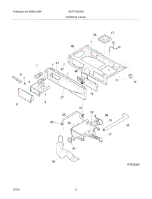 03 - Control Panel parts for Frigidaire Washer GSTF7200DS0 from AppliancePartsPros.com