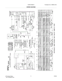 11 - Wiring Diagram parts for Frigidaire Washer GLWS1339CC0 from AppliancePartsPros.com