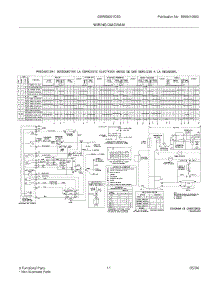 11 - Wiring Diagram parts for Frigidaire Washer GSWS9331DS0 from AppliancePartsPros.com