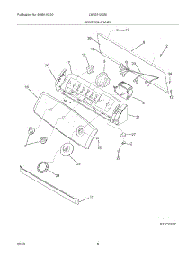 09 - Control / Panel parts for Frigidaire Washer LWS3312DS0 from AppliancePartsPros.com