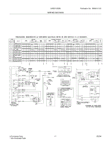 11 - Wiring Diagram parts for Frigidaire Washer LWS3312DS0 from AppliancePartsPros.com