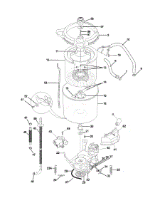 Wshr Mtr,Hose parts for Frigidaire Washer NA from AppliancePartsPros.com