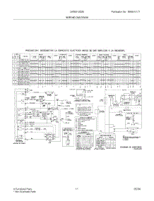 11 - Wiring Diagram parts for Frigidaire Washer LWS9313DS0 from AppliancePartsPros.com