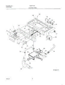 03 - Control Panel parts for Frigidaire Washer NGST127AQ0 from AppliancePartsPros.com