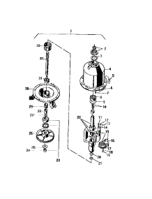 12 - Mechanism parts for Frigidaire Washer WC2MA1 from AppliancePartsPros.com