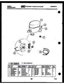 05 - Compressor Parts parts for Frigidaire Dehumidifier MC15S5GUNA from AppliancePartsPros.com