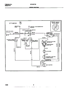 04 - Wiring Diagram parts for Frigidaire Dehumidifier MDH40YG2 from AppliancePartsPros.com