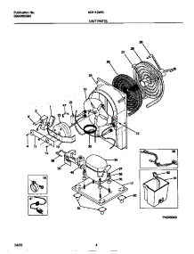 03 - Unit Parts parts for Frigidaire Dehumidifier MDH15WG1 from AppliancePartsPros.com
