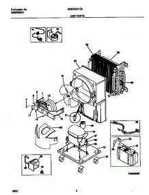 03 - Unit Parts parts for Frigidaire Dehumidifier MDDQ50FG2 from AppliancePartsPros.com