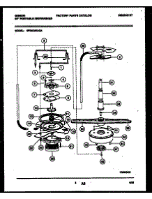 06 - Motor Pump Parts parts for Frigidaire Dishwasher SP24D5KAGA from AppliancePartsPros.com