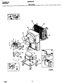 03 - Unit Parts parts for Frigidaire Dehumidifier MDDQ50FG3 from AppliancePartsPros.com
