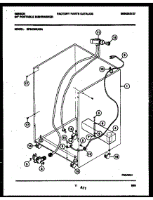 08 - Cabinet Parts parts for Frigidaire Dishwasher SP24D5KAGA from AppliancePartsPros.com