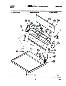 03 - Consol And Control Parts parts for Frigidaire Dryer DE27A5WXFD from AppliancePartsPros.com