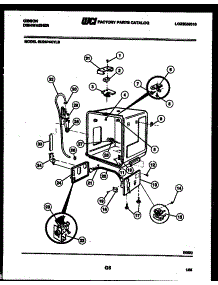 05 - Tub And Frame Parts parts for Frigidaire Dishwasher SU24P4KVLB from AppliancePartsPros.com
