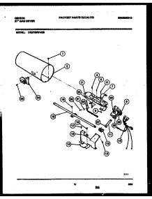06 - Burner, Igniter And Valve parts for Frigidaire Dryer DG27S8WAGB from AppliancePartsPros.com