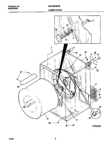 02 - P16v0036 Dry Cab,Heater parts for Frigidaire Dryer GDG436REW0 from AppliancePartsPros.com