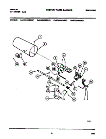 06 - Gas Valve, Burner Asmy. parts for Frigidaire Dryer GDG436RBD1 from AppliancePartsPros.com