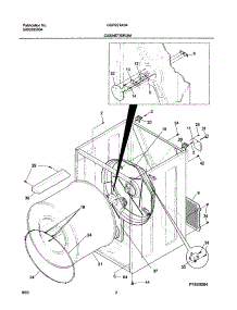 03 - Cabinet / Drum parts for Gibson Dryer GGR221AS4 from AppliancePartsPros.com
