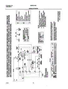 12 - Wiring Diagram parts for Gibson Dryer GGR221AS2 from AppliancePartsPros.com