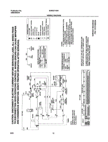 12 - Wiring Diagram parts for Gibson Dryer GGR221AS4 from AppliancePartsPros.com