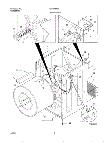 03 - Dry Cab,Heater parts for Gibson Dryer GER341AS0 from AppliancePartsPros.com
