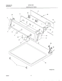07 - Control Panel parts for Gibson Dryer GER341AS0 from AppliancePartsPros.com