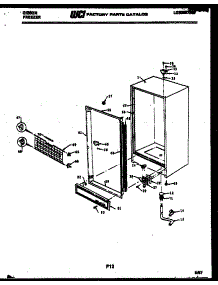 03 - Cabinet Parts parts for Frigidaire Freezer FV10M2WSFF from AppliancePartsPros.com