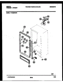 03 - Cabinet Parts parts for Frigidaire Freezer FV16M2WXFE from AppliancePartsPros.com