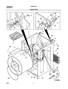 03 - Cabinet / Drum parts for Gibson Dryer GER442AS2 from AppliancePartsPros.com