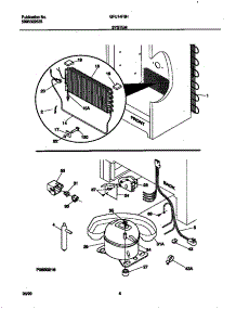 04 - System parts for Frigidaire Freezer GFU14F3H20 from AppliancePartsPros.com