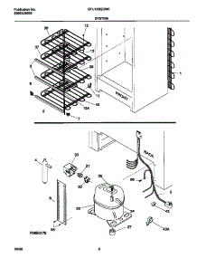 04 - System parts for Frigidaire Freezer GFU12M2GW0 from AppliancePartsPros.com