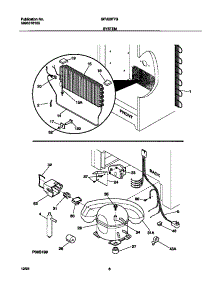 04 - System parts for Frigidaire Freezer GFU20F7GW2 from AppliancePartsPros.com