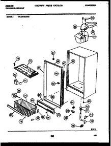 03 - Cabinet Parts parts for Frigidaire Freezer GFU21M9AW0 from AppliancePartsPros.com
